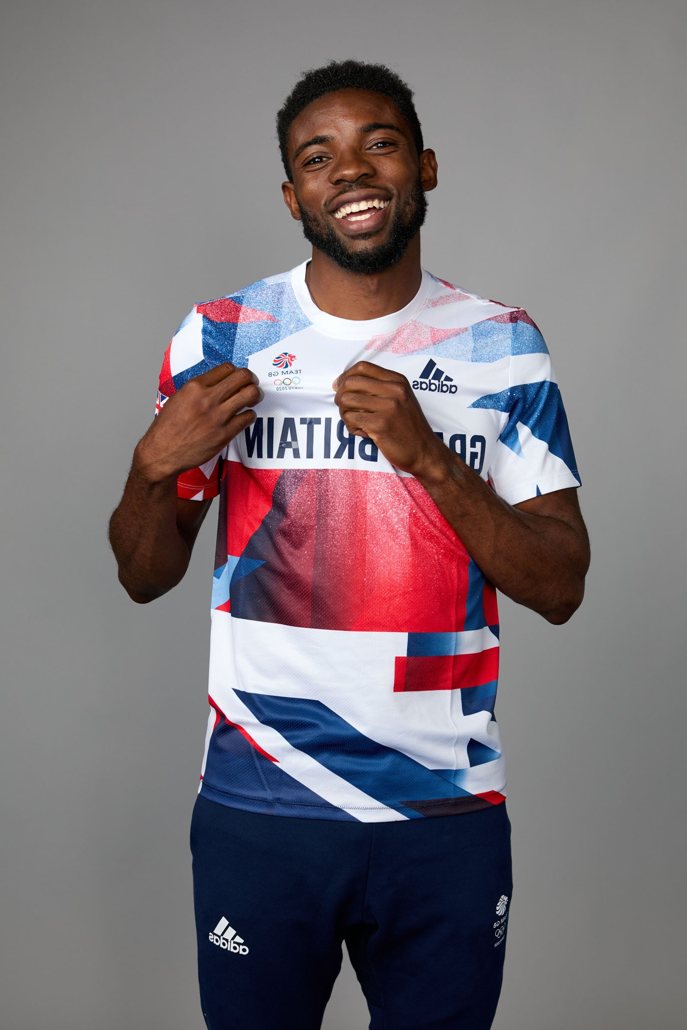 Photo of Michael Ohioze in Great Britain Olympic jersey